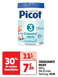 Croissance picot-Picot