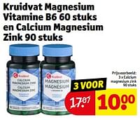 Calcium magnesium zink-Huismerk - Kruidvat