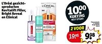 Promoties Cleanser bright reveal - L'Oreal Paris - Geldig van 17/09/2024 tot 22/09/2024 bij Kruidvat