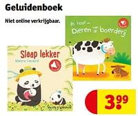 Geluidenboek-Huismerk - Kruidvat