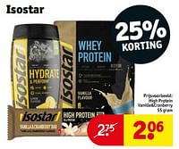 High protein vanille+cranberry-Isostar