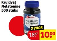 Kruidvat melatonine-Huismerk - Kruidvat