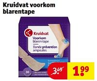 Kruidvat voorkom blarentape-Huismerk - Kruidvat