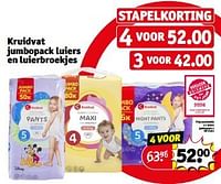 Luiers jumbopack 4-Huismerk - Kruidvat