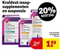 Maagtabletten-Huismerk - Kruidvat