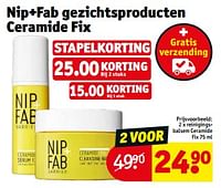 Reinigingsbalsem ceramide fix-Nip+fab