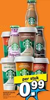 Promotions Starbucks ijskoffie - Starbucks - Valide de 16/09/2024 à 22/09/2024 chez Albert Heijn