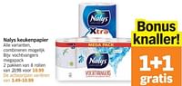 Promotions Nalys keukenpapier vochtvangers megapack - Nalys - Valide de 16/09/2024 à 22/09/2024 chez Albert Heijn