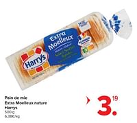 Promotions Pain de mie extra moelleux nature harrys - Harry's - Valide de 18/09/2024 à 24/09/2024 chez Carrefour Express