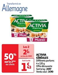 Activia céréales-Danone