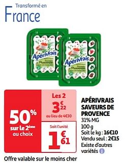 Apérivrais saveurs de provence