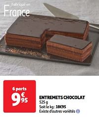 Entremets chocolat-Huismerk - Auchan