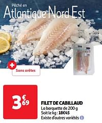 Filet de cabillaud-Huismerk - Auchan