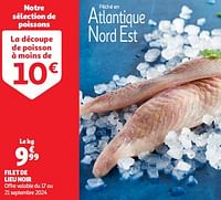 Filet de lieu noir-Huismerk - Auchan