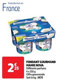 Fondant gourmand mamie nova-Mamie Nova