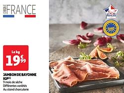 Jambon de bayonne igp