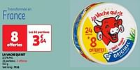 Promoties La vache qui rit - La Vache Qui Rit - Geldig van 17/09/2024 tot 23/09/2024 bij Auchan