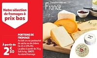 Portions de fromage-Huismerk - Auchan