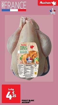 Poulet blanc auchan-Huismerk - Auchan