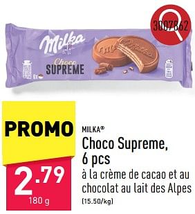 Promotions Choco supreme - Milka - Valide de 23/09/2024 à 29/09/2024 chez Aldi