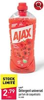 Promotions Détergent universel - Ajax - Valide de 23/09/2024 à 29/09/2024 chez Aldi