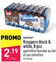 Promotions Knoppers black + white - Knoppers - Valide de 23/09/2024 à 29/09/2024 chez Aldi