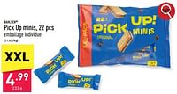 Promotions Pick up minis - Bahlsen - Valide de 23/09/2024 à 29/09/2024 chez Aldi