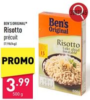 Promotions Risotto - Ben'Original - Valide de 23/09/2024 à 29/09/2024 chez Aldi