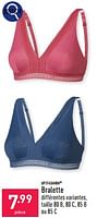 Promotions Bralette - UP2Fashion - Valide de 23/09/2024 à 29/09/2024 chez Aldi