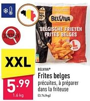 Promotions Frites belges - Belviva - Valide de 23/09/2024 à 29/09/2024 chez Aldi