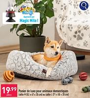 Promotions Panier de luxe pour animaux domestiques - Produit maison - Aldi - Valide de 23/09/2024 à 29/09/2024 chez Aldi