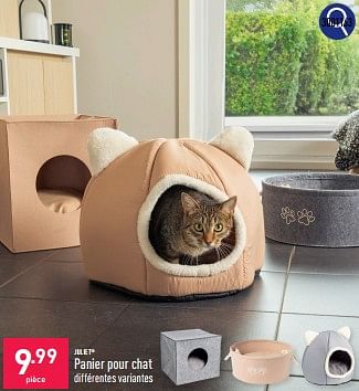 Promotions Panier pour chat - JULIET - Valide de 23/09/2024 à 29/09/2024 chez Aldi