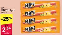 Promotions Bifi xxl - Bifi - Valide de 23/09/2024 à 29/09/2024 chez Aldi