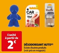 Désodorisant auto-Huismerk - Auchan