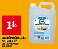 Eau déminéralisée nature-Huismerk - Auchan