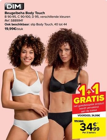 Promoties Beugelbeha body touch - Dim - Geldig van 18/09/2024 tot 30/09/2024 bij Carrefour