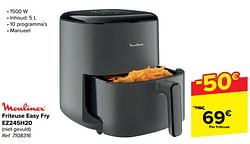 Moulinex friteuse easy fry ez245h20