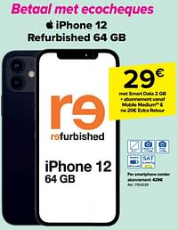 Apple iphone 12 refurbished 64 gb-Apple