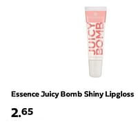 Promoties Essence juicy bomb shiny lipgloss - Essence - Geldig van 19/09/2024 tot 22/09/2024 bij Plein