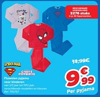 Fluwelen pyjama voor kinderen-Huismerk - Carrefour 