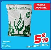 Zak pellets-Huismerk - Carrefour 