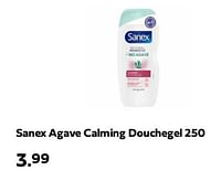 Promoties Sanex agave calming douchegel - Sanex - Geldig van 19/09/2024 tot 22/09/2024 bij Plein