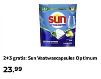 Sun vaatwascapsules optimum-Sun