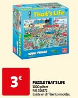 Promotions Puzzle that`s life - Goliath - Valide de 17/09/2024 à 23/09/2024 chez Auchan Ronq