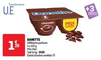 Promotions Danette - Danone - Valide de 17/09/2024 à 23/09/2024 chez Auchan Ronq