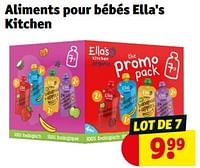 Promotions Aliments pour bébés ella`s kitchen - Ella’s kitchen - Valide de 17/09/2024 à 22/09/2024 chez Kruidvat