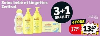 Promotions Huile enrichie - Zwitsal - Valide de 17/09/2024 à 22/09/2024 chez Kruidvat