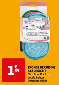 Eponge de cuisine starbright-Star Bright