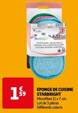 Eponge de cuisine starbright