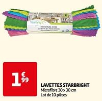 Lavettes starbright-Star Bright